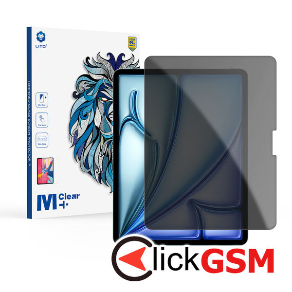 Lito - 2.5D Classic Glass - iPad Air 13 (2024) - Privacy