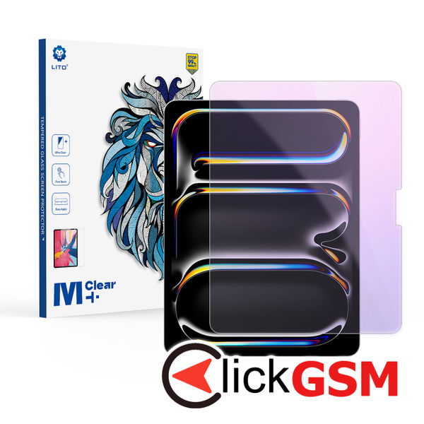 Lito - 2.5D Classic Glass Anti-Blue Light - iPad Pro 13 (2024) - Clear