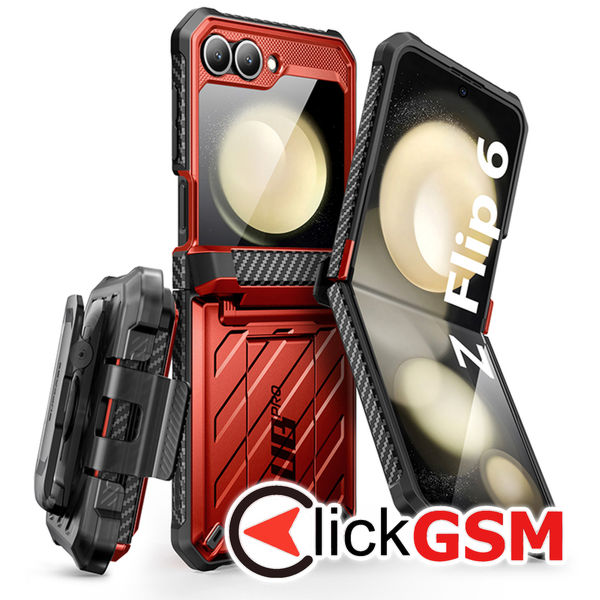 Supcase - Unicorn Beetle Pro - Samsung Galaxy Z Flip6 - Ruddy