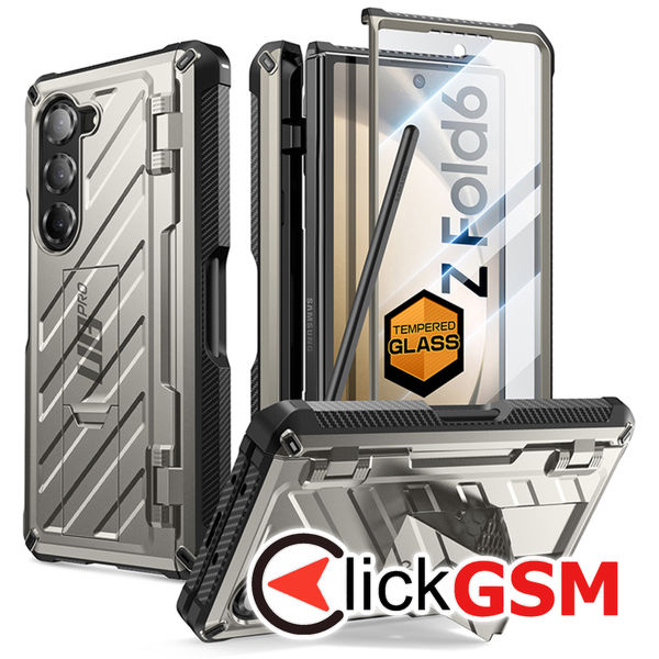 Supcase - Unicorn Beetle Pro - Samsung Galaxy Z Fold6 - Titan Gray