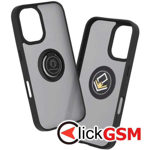 Techsuit - Glinth - iPhone 16 - Black