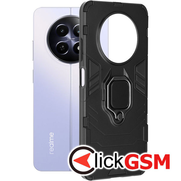 Techsuit - Silicone Shield - Realme 12 / 12x - Black