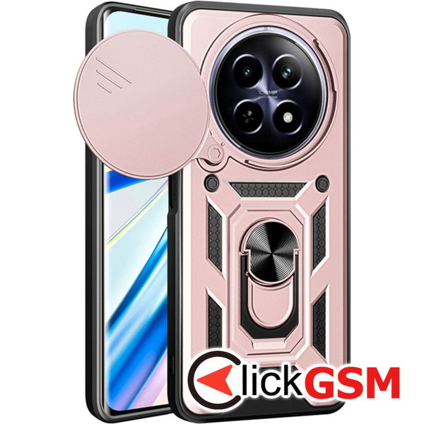 Techsuit - CamShield Series - Realme 12 / 12x - Rose Gold