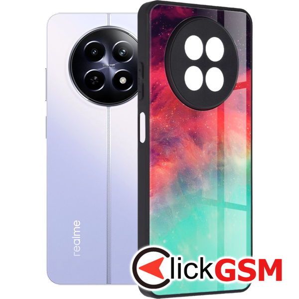 Techsuit - Glaze Series - Realme 12 / 12x - Fiery Ocean