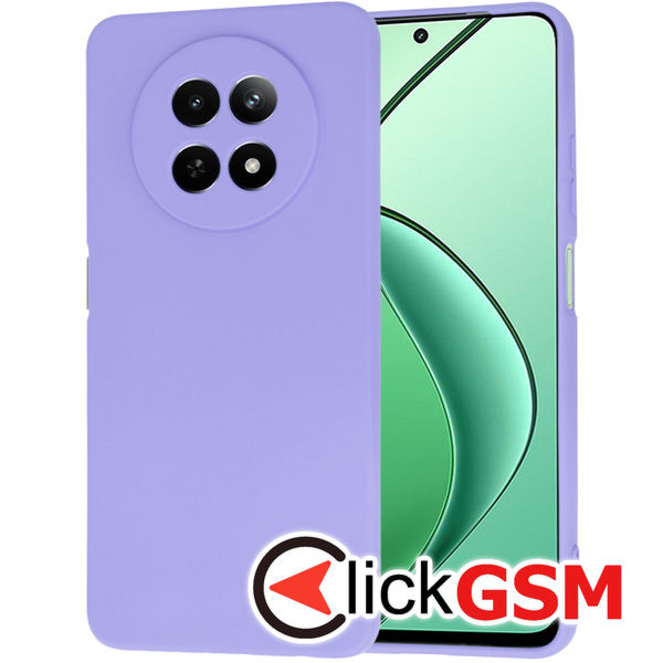 Techsuit - SoftFlex - Realme 12 / 12x - Light Purple