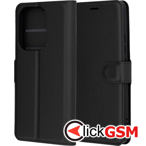 Techsuit - Leather Folio - Xiaomi Poco F6 - Black