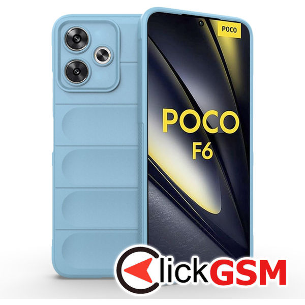 Techsuit - Magic Shield - Xiaomi Poco F6 - Bleu