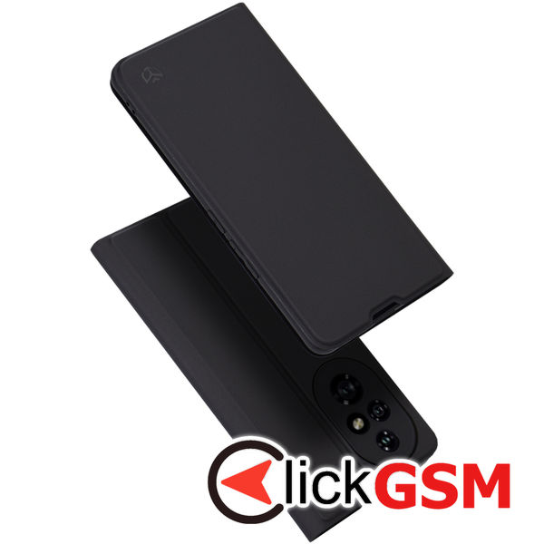 Techsuit - Magskin Book - Honor 200 Pro - Black