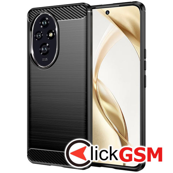 Techsuit - Carbon Silicone - Honor 200 - Black