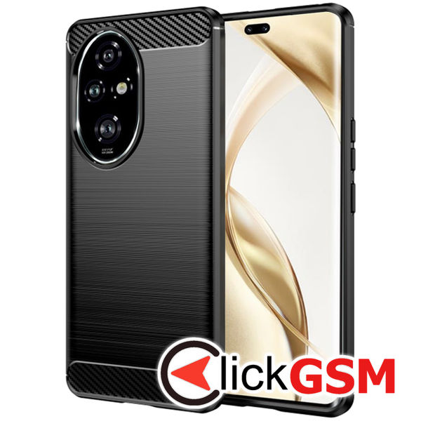 Techsuit - Carbon Silicone - Honor 200 Pro - Black