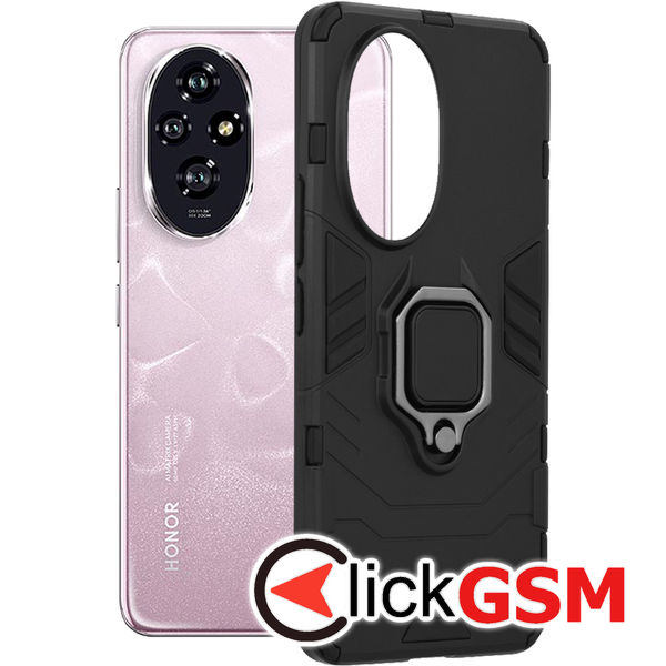 Techsuit - Silicone Shield - Honor 200 - Black
