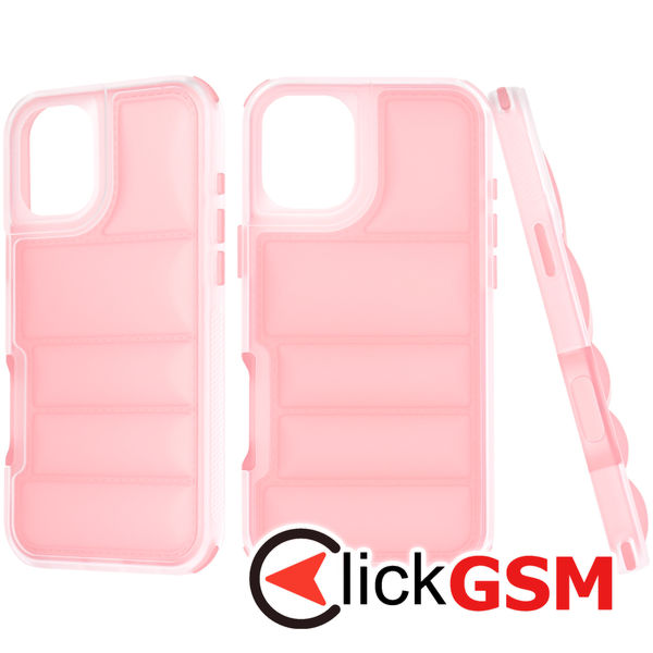 Techsuit - Wave Shield - iPhone 16 - Pink