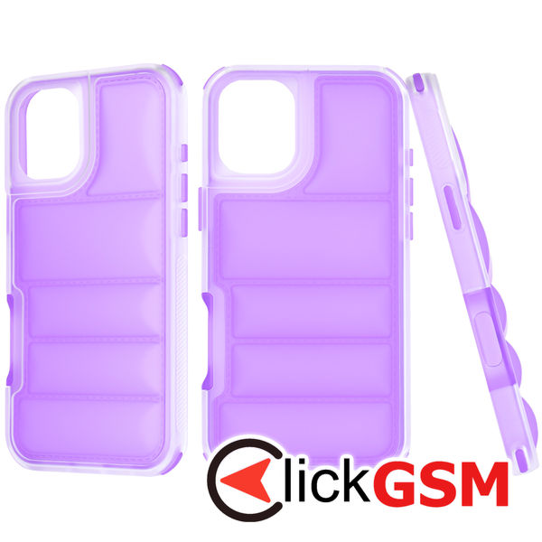 Techsuit - Wave Shield - iPhone 16 - Violet