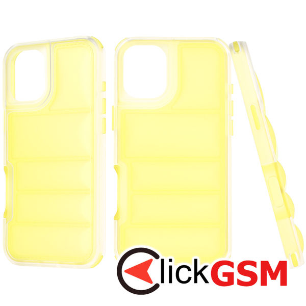 Techsuit - Wave Shield - iPhone 16 Plus - Yellow