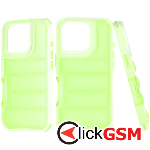 Techsuit - Wave Shield - iPhone 16 Pro - Green