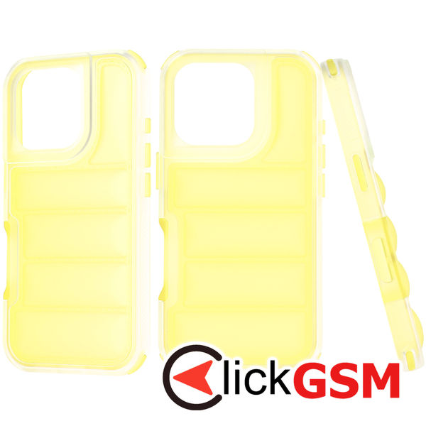 Techsuit - Wave Shield - iPhone 16 Pro - Yellow