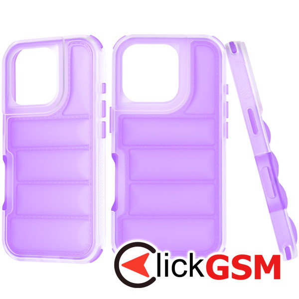 Techsuit - Wave Shield - iPhone 16 Pro - Violet