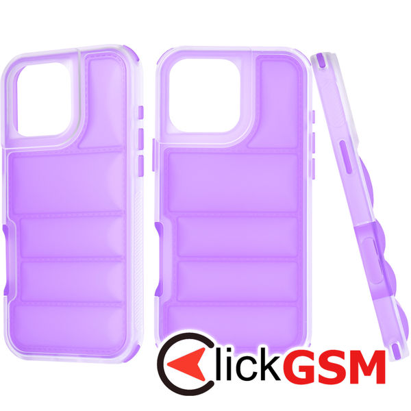 Techsuit - Wave Shield - iPhone 16 Pro Max - Violet