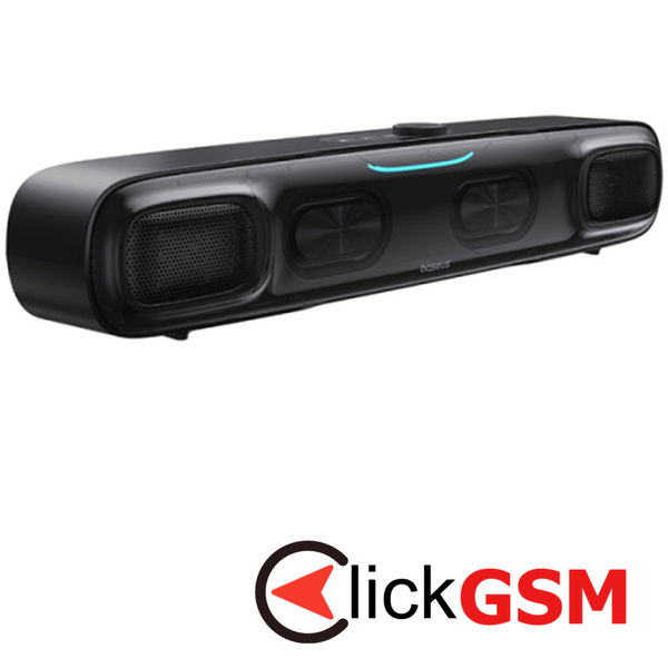 Baseus - Wireless Speaker AeQur DS10 (A20054402111-01) - Mini Soundbar, Bluetooth 5.3, Type-C, Jack, 10W + 10W - Black