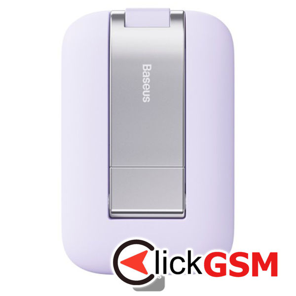 Baseus - Desk Holder Seashell Series (B10551501511-00) - with Make-up Mirror, Foldable, Height Adjustable - Nebula Purple