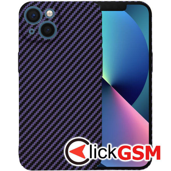 Techsuit - Carbonite FiberShell - iPhone 13 - Purple