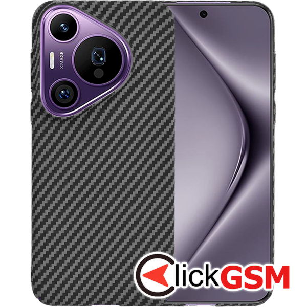 Techsuit - Carbonite FiberShell - Huawei Pura 70 Pro - Black