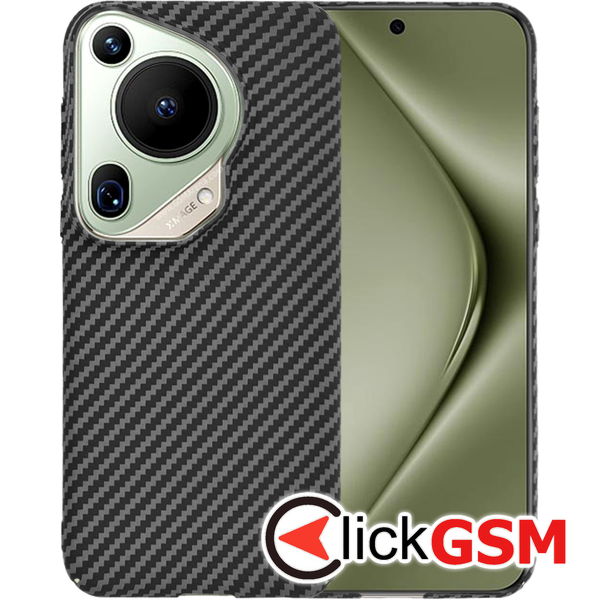 Techsuit - Carbonite FiberShell - Huawei Pura 70 Ultra - Black