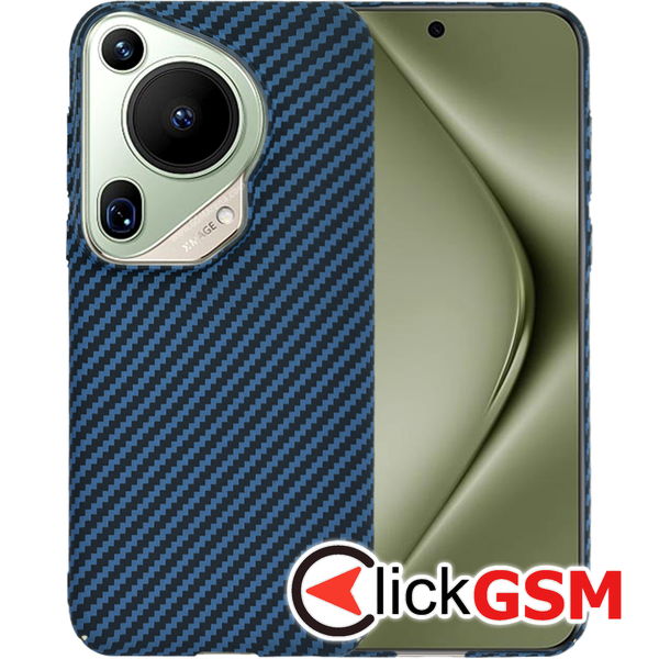 Techsuit - Carbonite FiberShell - Huawei Pura 70 Ultra - Cyan