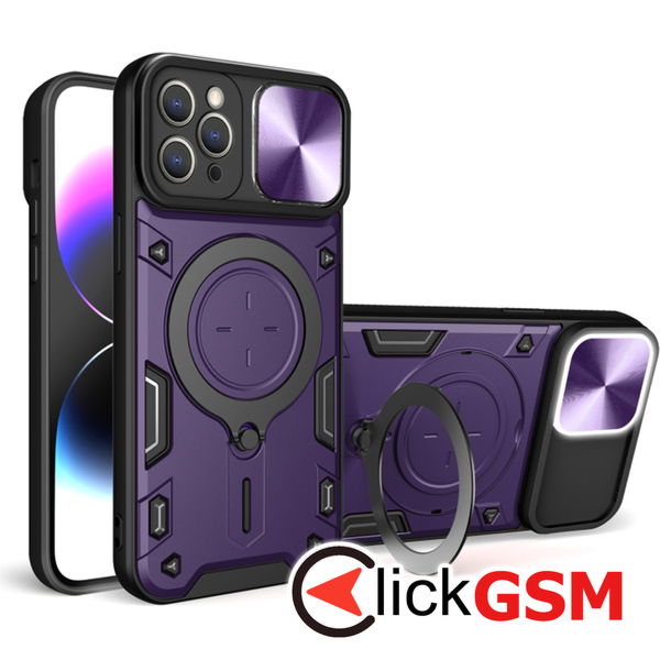 Techsuit - CamGuard Pro - iPhone 12 Pro Max - Purple