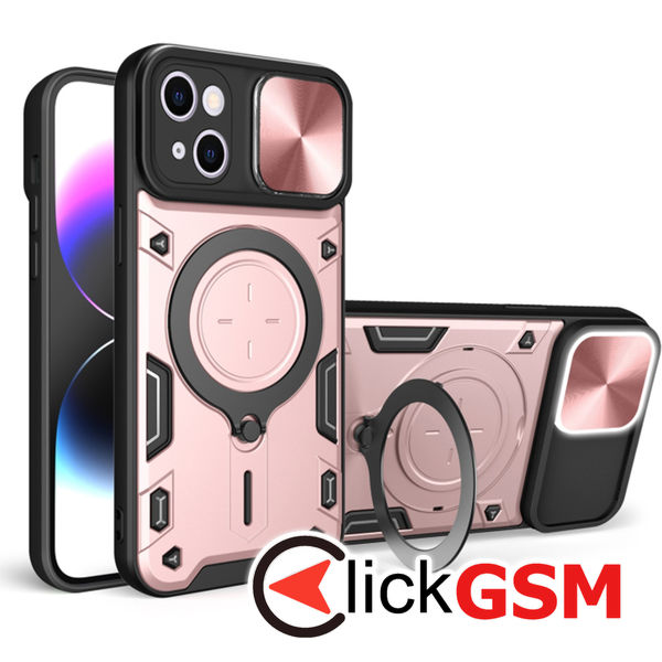 Techsuit - CamGuard Pro - iPhone 15 - Rose Gold