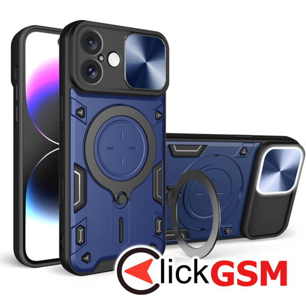 Techsuit - CamGuard Pro - iPhone 16 Plus - Blue