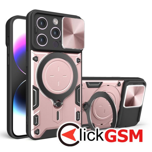 Techsuit - CamGuard Pro - iPhone 16 Pro Max - Rose Gold