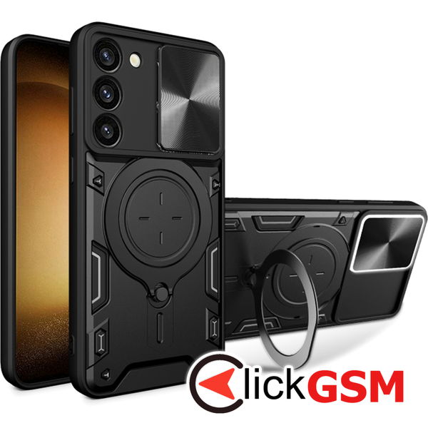 Techsuit - CamGuard Pro - Samsung Galaxy S23 - Black