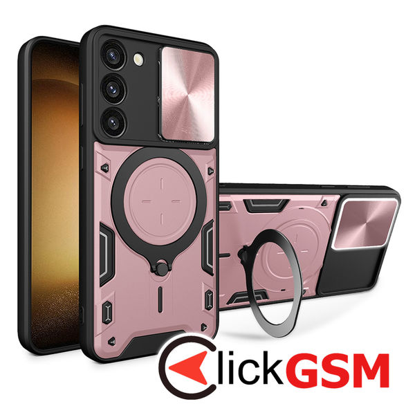 Techsuit - CamGuard Pro - Samsung Galaxy S23 Plus - Rose Gold