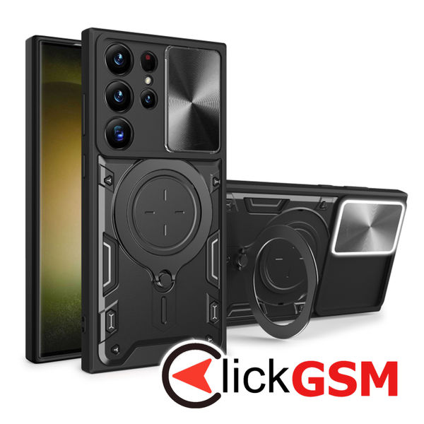 Techsuit - CamGuard Pro - Samsung Galaxy S24 Ultra - Black