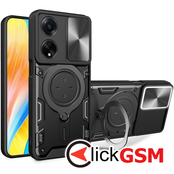 Techsuit - CamGuard Pro - Oppo A98 5G - Black