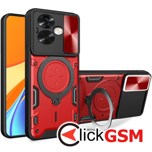 Techsuit - CamGuard Pro - Oppo A79 5G / OnePlus Nord N30 SE - Red