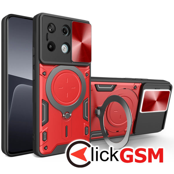 Techsuit - CamGuard Pro - Xiaomi Redmi Note 13 5G - Red