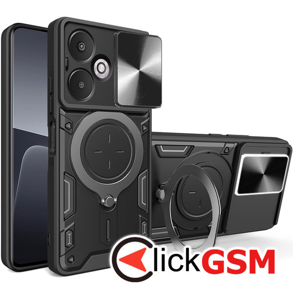 Techsuit - CamGuard Pro - Xiaomi Redmi 13C 5G / Poco M6 - Black