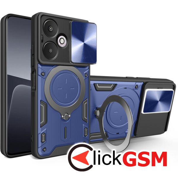 Techsuit - CamGuard Pro - Xiaomi Redmi 13C 5G / Poco M6 - Blue