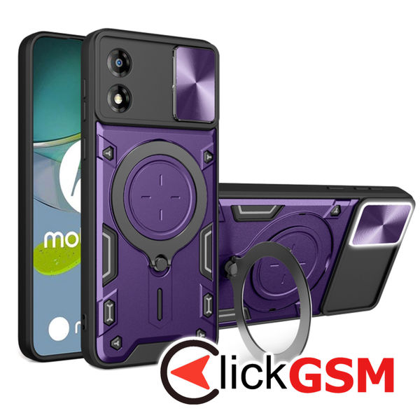 Techsuit - CamGuard Pro - Motorola Moto E13 - Purple