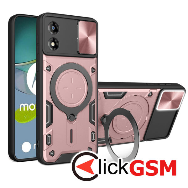 Techsuit - CamGuard Pro - Motorola Moto E13 - Rose Gold