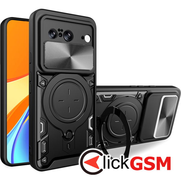 Techsuit - CamGuard Pro - Google Pixel 8 - Black