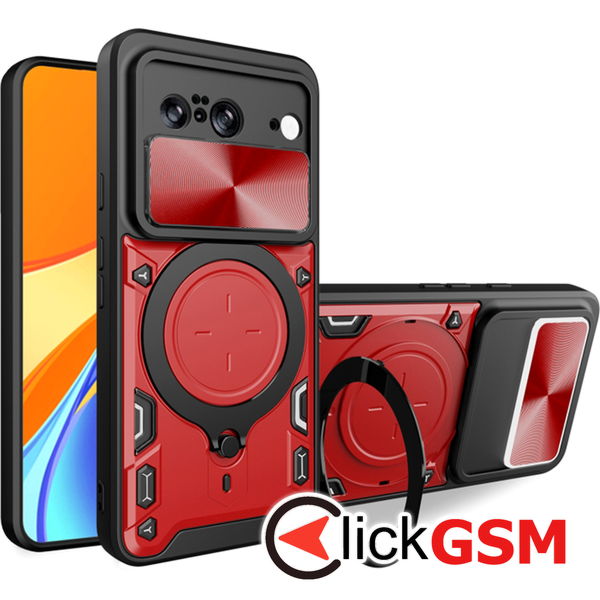 Techsuit - CamGuard Pro - Google Pixel 8 - Red