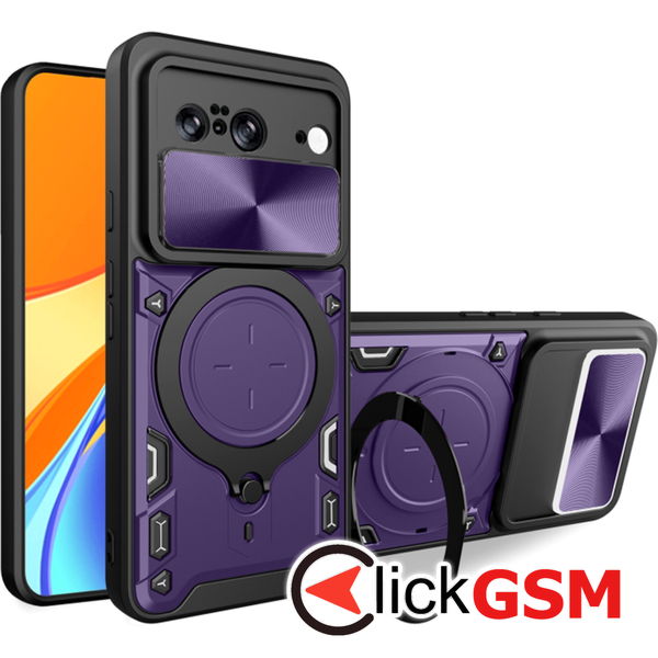 Techsuit - CamGuard Pro - Google Pixel 8 - Purple