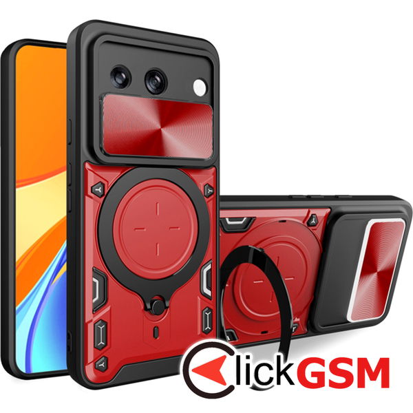 Techsuit - CamGuard Pro - Google Pixel 8a - Red