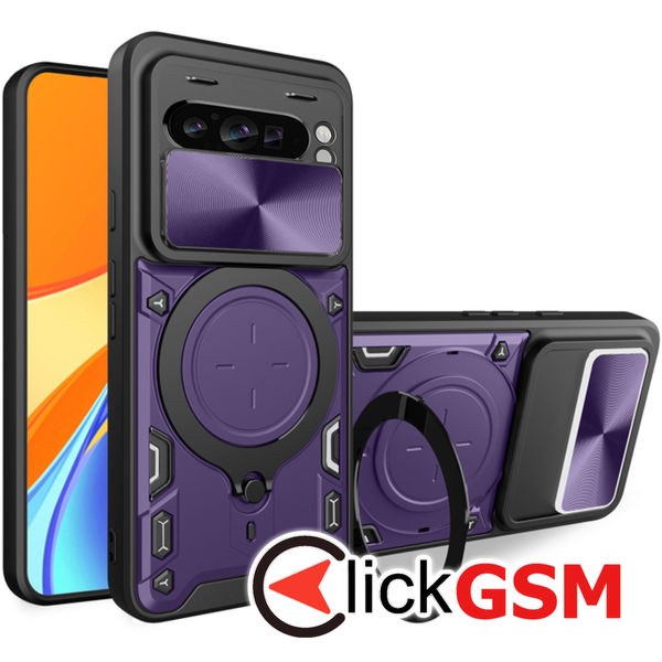 Techsuit - CamGuard Pro - Google Pixel 9 / 9 Pro - Purple