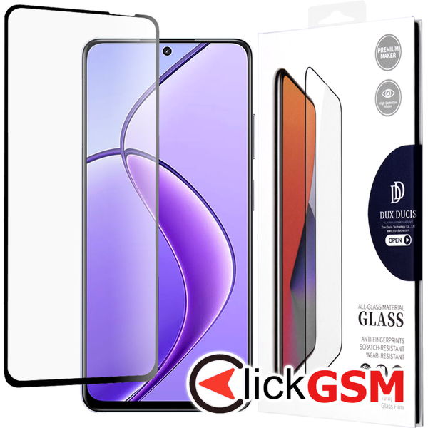 Dux Ducis - Tempered Glass - Realme 12 / 12x - Black