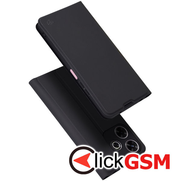 Techsuit - Magskin Book - Xiaomi Redmi 13 / Poco M6 4G - Black