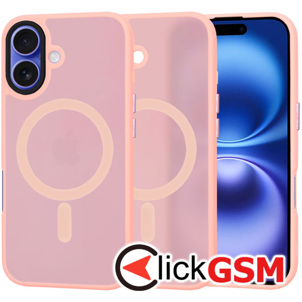 Techsuit - HaloFrost MagSafe Series - iPhone 16 - Pink